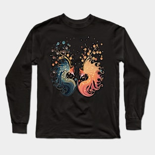 Sea Slug Couple Valentine Long Sleeve T-Shirt